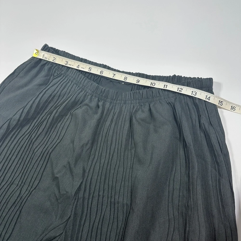 Woman’s Blanque Textured Wide Leg Pants Size 1​​ - Picture 4 of 8